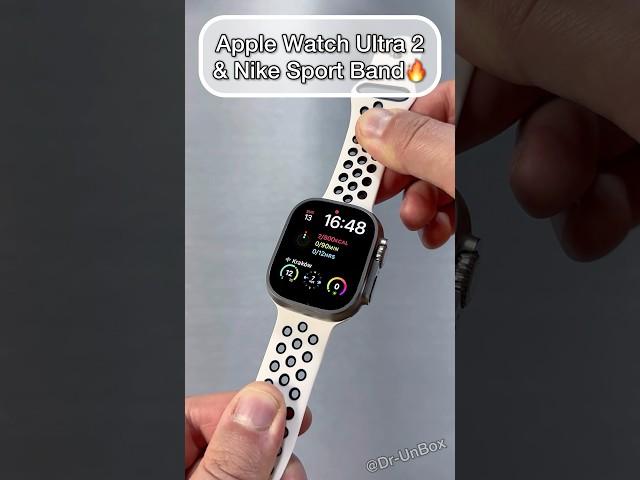 Apple Watch Ultra 2 2024 Version🩶Combo with Nike Sport Band #shorts #trending #apple #video #short