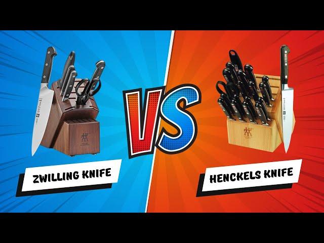 Zwilling VS Henckels Knives, What are the Differences