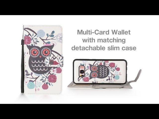 Multi-Card Wallet with Matching Detachable Slim Case | CellularOutfitter