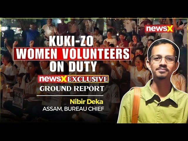 Manipur: Kuki-Zo Women Volunteers On The Ground To Prevent Entry of Meitei People | Newsx