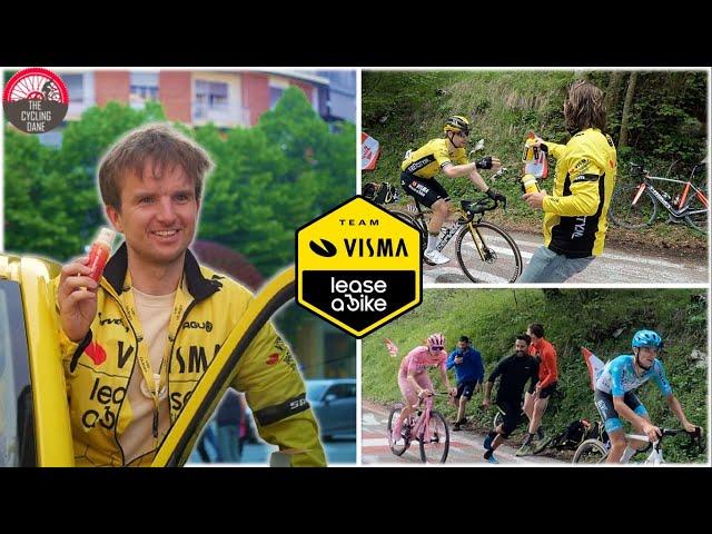 I SPENT A DAY With Team Visma Lease A Bike At The Giro d'Italia 2024 | Behind the Scenes