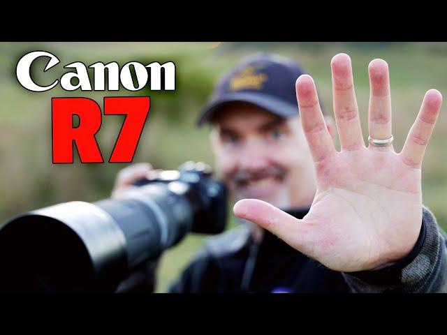 Canon R7 Preview - 5 KEY Features for WILDLIFE Photography!!