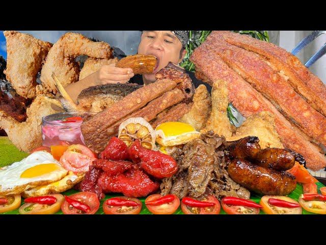 TAPSILOG, PORKSILOG, CHICKSILOG, TOCILOG, LONGSILOG, BANGSILOG MUKBANG PINOY MUKBANG