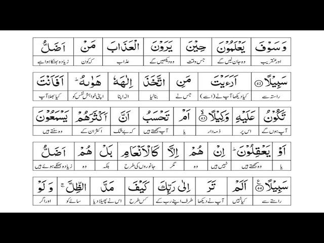 Tafsir al-Quran| 25 - Al- Furqan 30-44   | Ep:275 |Online Quran Tafseer | Dr. Farhat Hashmi