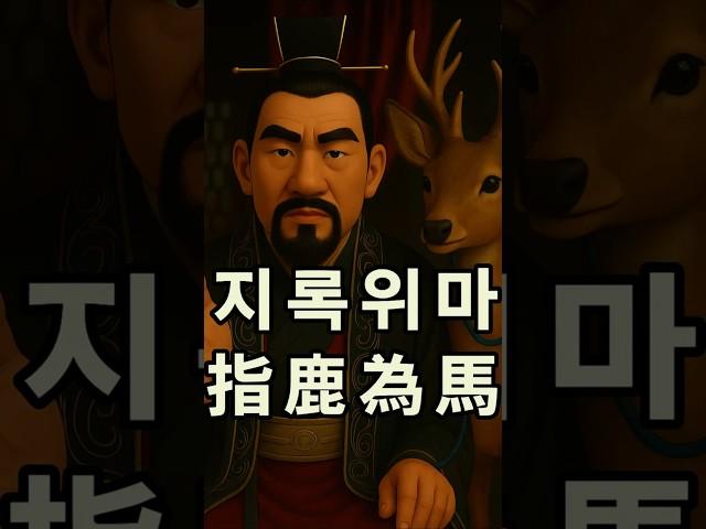 지록위마#사자성어#이야기#지혜#명언#스토리