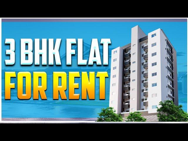 3 BHK Flat for Rent in Chitrapuri Colony HIG Nanakramguda Hyderabad || 35K Rent || 6301826291