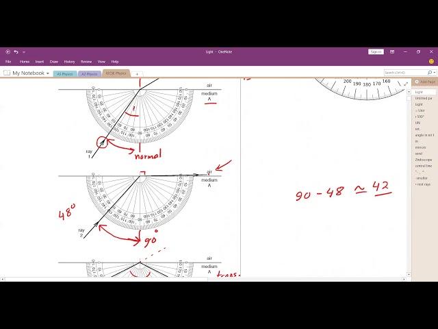 IGCSE Solving Questions on Light online class in Arabic by John Heshmat