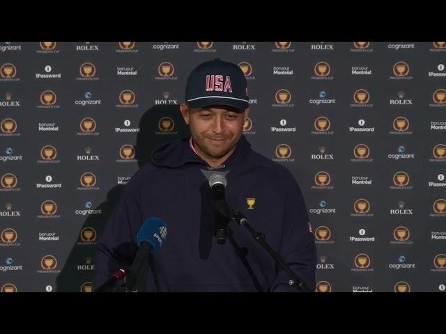 Xander Schauffele Wednesday Press Conference  2024 Presidents Cup