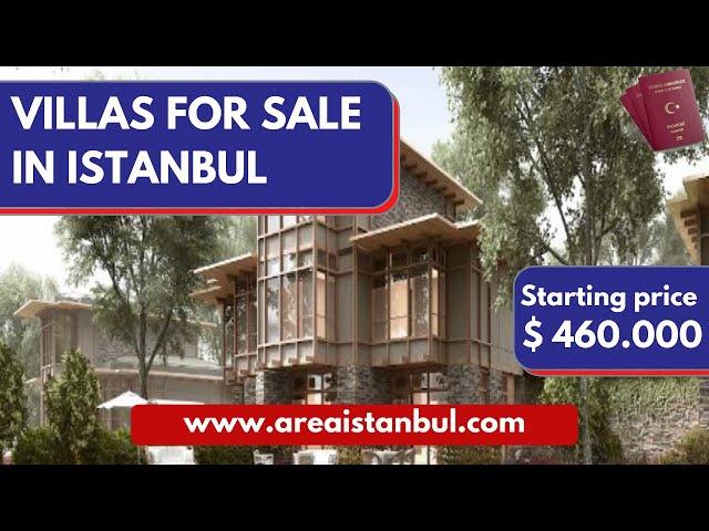 VILLA FOR SALE IN ISTANBUL | PROPERTY IN  TURKEY | VILLA WITH FOREST VIEW