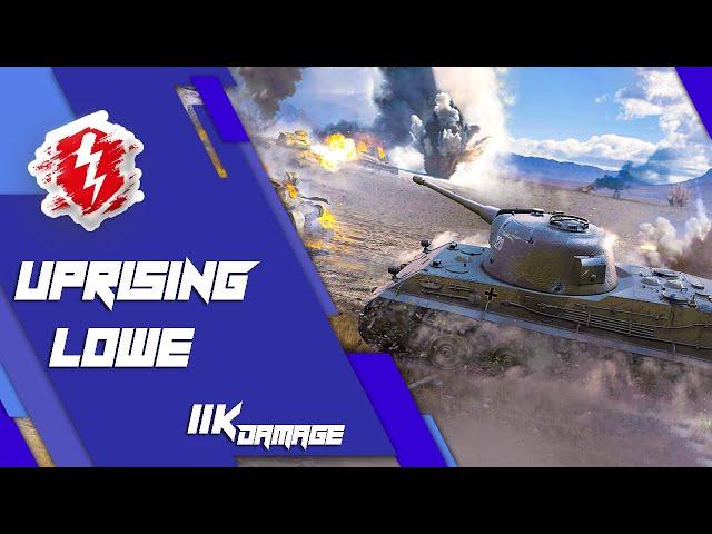 Uprising Lowe 11466 Damage | _-World Of Tank Blitz-_