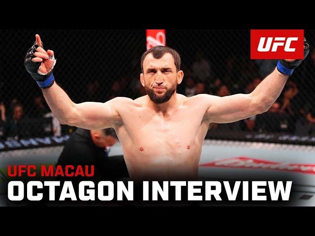 Muslim Salikhov Octagon Interview | UFC Macau