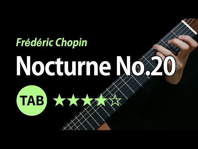 (Chopin) Nocturne No.20 - Tab & Lesson