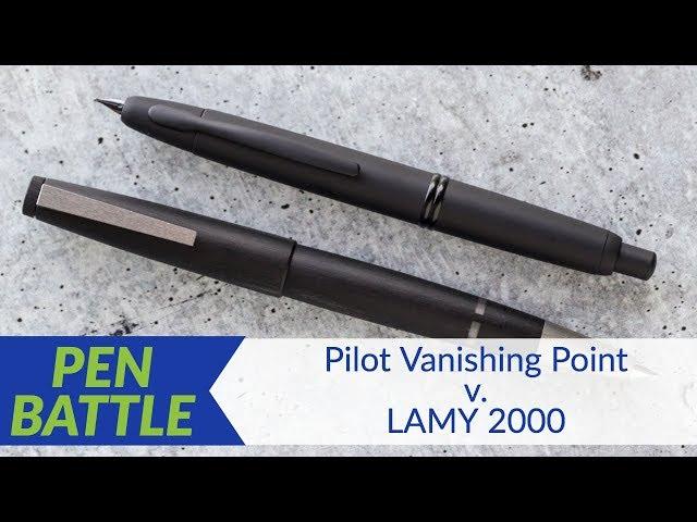 Pen Battle: Pilot Vanishing Point v. LAMY 2000