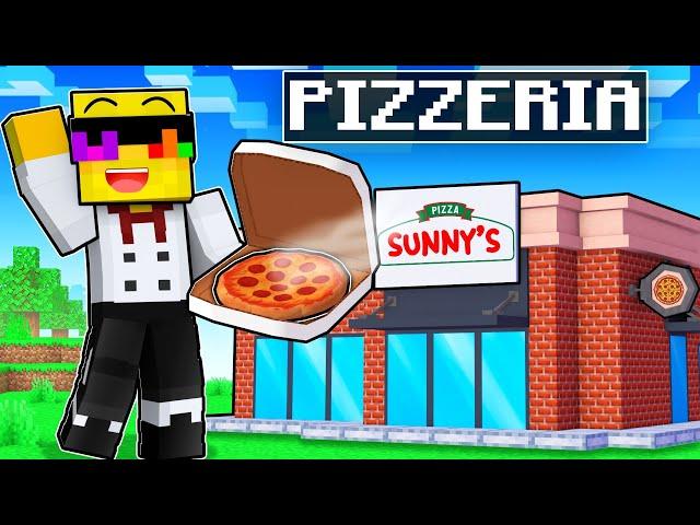 Opening Up Our Own PIZZERIA in Minecraft!