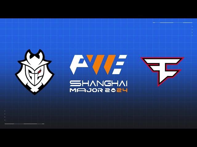 G2 vs FaZe - PWE Shanghai Major 2024