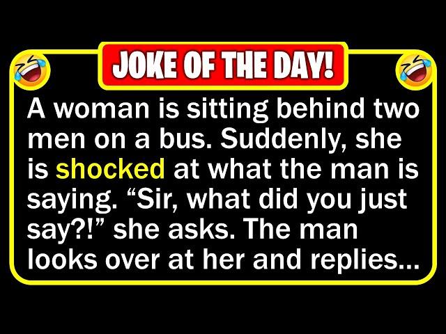  BEST JOKE OF THE DAY! - A bus stops and two Italian men get on... (Discretion Advised) | Jokes