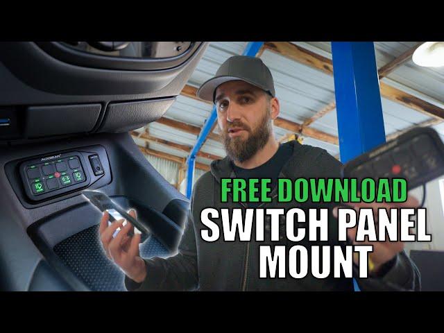 Free Switch Panel Mount - 1st Gen Sequoia