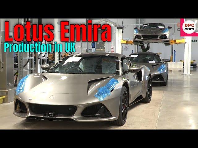 2023 Lotus Emira Production in UK