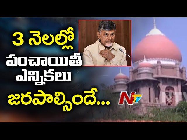 High Court Ordered AP to Hold Panchayat Elections in 3 Months | NTV