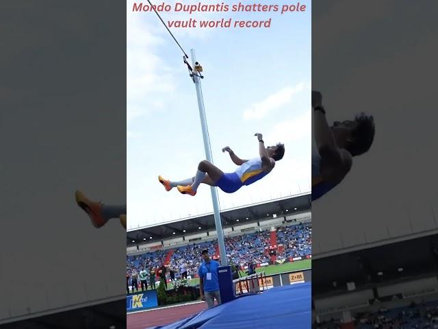 Mondo Duplantis Soars to Victory in Lausanne Pole Vault Performance #inspiration #sport #athletics