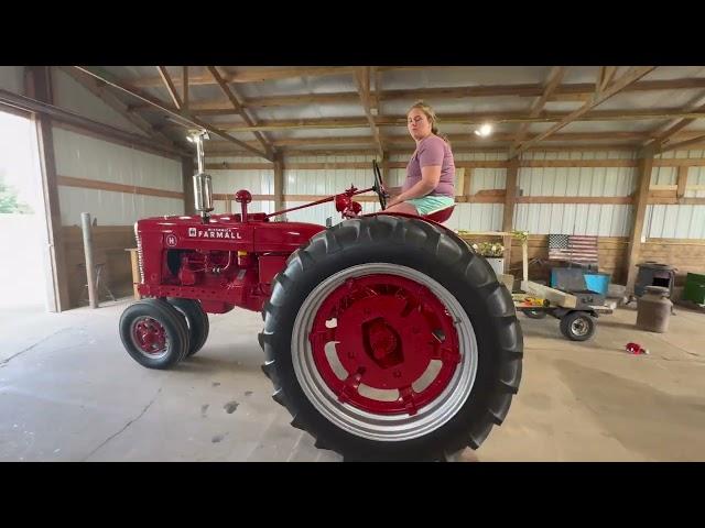 1945 Farmall H Vintage Tractor Restoration | Cadott FFA 2024 Chevron TRC Entry