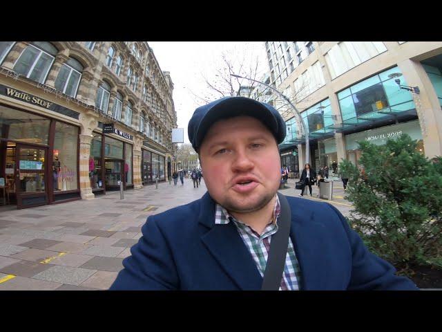 ОСЕННИЙ CARDIFF | WALES |  ПРОГУЛКА ПО ГОРОДУ | АЭРОСЪЁМКА