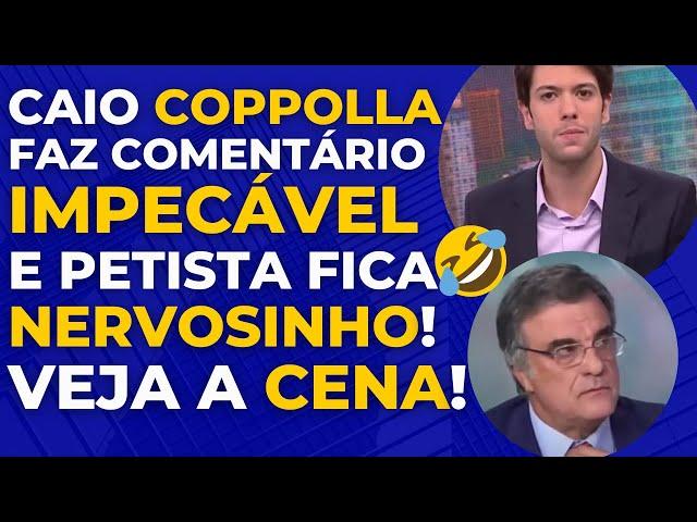 PASSOU O TRATOR! COPPOLLA DEIXA PETISTA MORRENDO DE RAIVA APÓS COMENTÁRIO SOBRE BOLSONARO