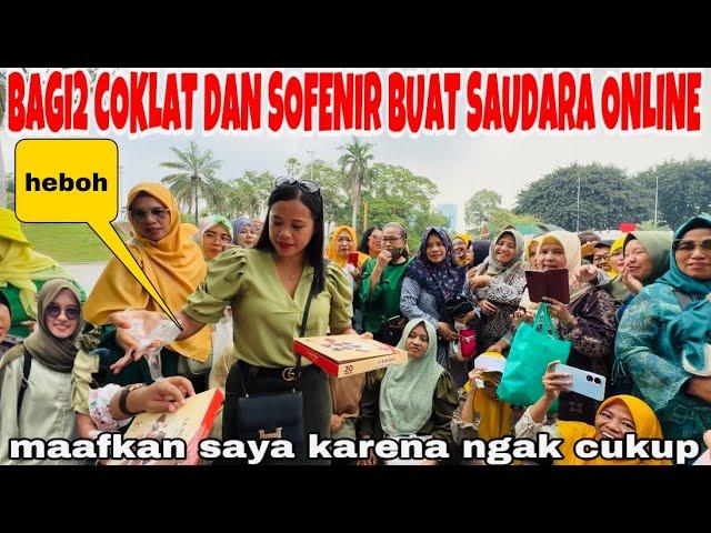 BAGI OLEH2 COKLAT & SOFENIR BUAT SAUDARA ONLINE,MAAF KAN KARENA NGAK CUKUP !!HEBOH