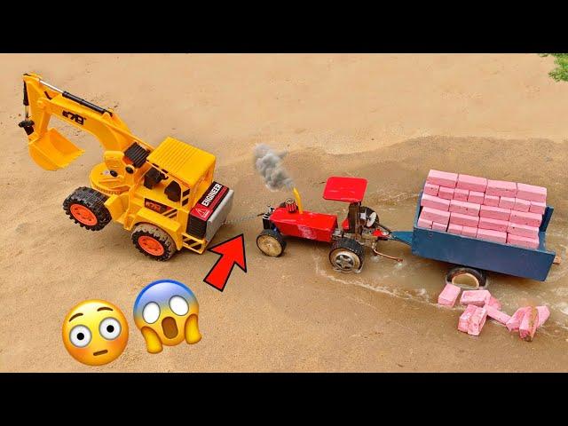 diy tractor stuck in mud mini science project | @MiniCreative1 @CSTOY    | Tech Creators