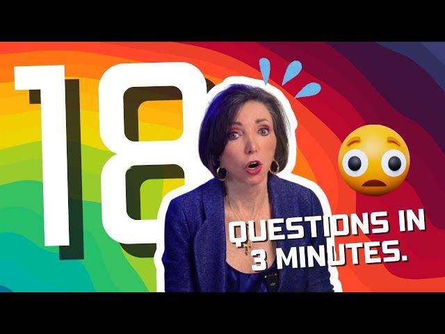 Marti Hampton Answers 18 RAPID-FIRE Questions!