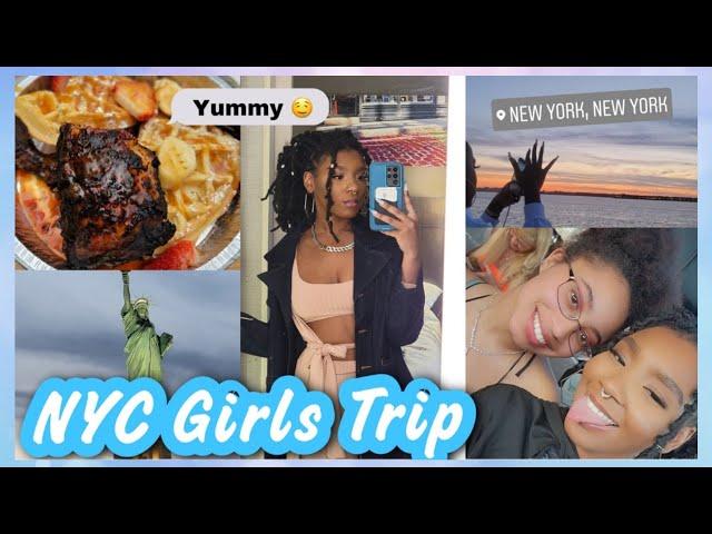 NEW YORK CITY GIRLS TRIP PART 1: KOREAN HOTPOT AND A DRUNK BRUNCH ||Kimono Vlogs||