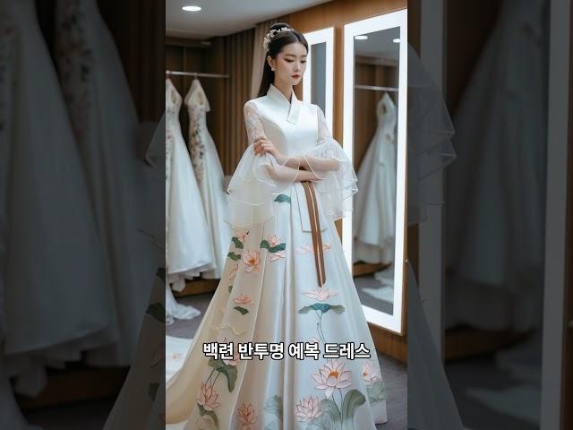 한복 웨딩 드레스 #한복 #패션 #fashion