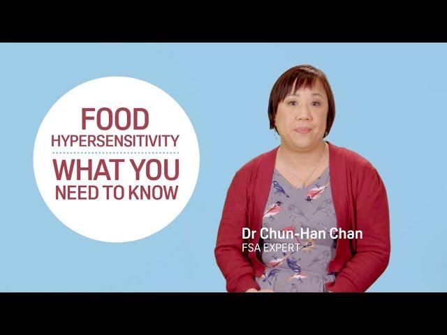 FSA Explains: Food hypersensitivity