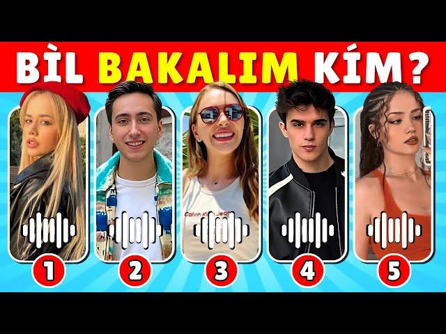 Ses TANIMA Oyunu  YouTuber’ların Sesini TAHMİN ET!  Bil Bakalım Kim?