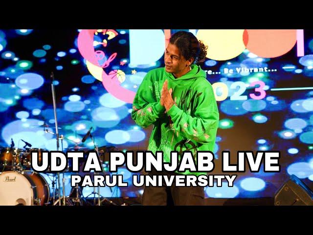 UDTA PUNJAB LIVE PARUL UNIVERSITY 2023 AMAN SHAH JUDGE SHOWCASE