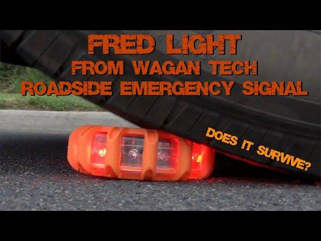 FRED Light | Flashing Roadside Emergency Disk from Wagan Tech | Roadside Signaling