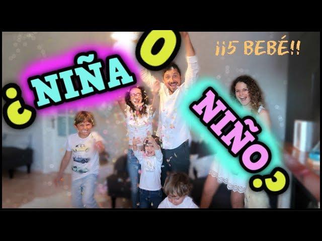 REVELAMOS si es NIÑO o NIÑA | GENDER REVEAL | Familia Tutti Vlog