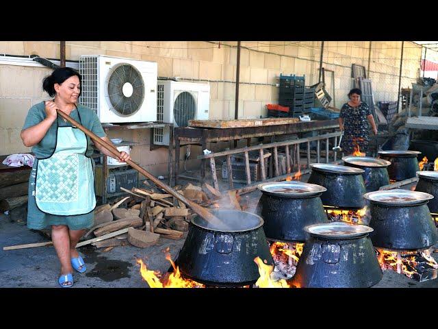 Luxurious Azerbaijani Wedding for 1000 People - Cooked 1 Ton Meat