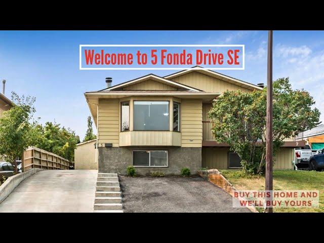 House For Sale 5 Fonda Drive SE, Calgary AB