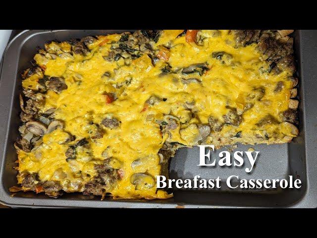 I made Breakfast Casserole, Twice