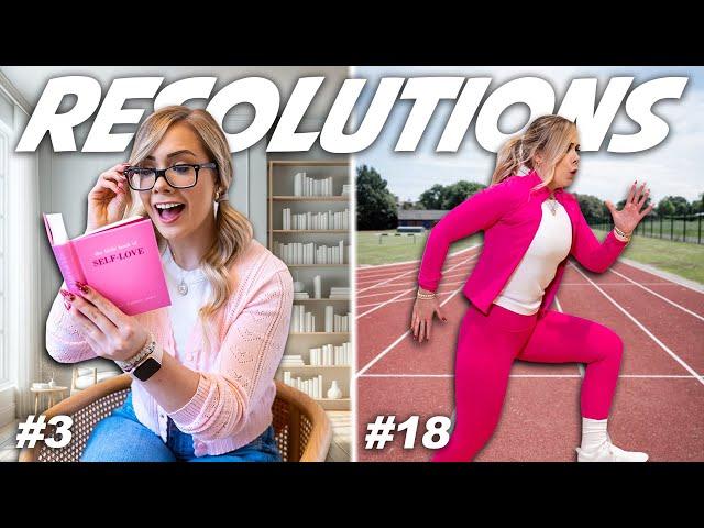 24 NEW YEARS RESOLUTIONS IN 24 HOURS!