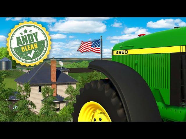 I Created The CLEANEST FARM In Farming Simulator HISTORY!!