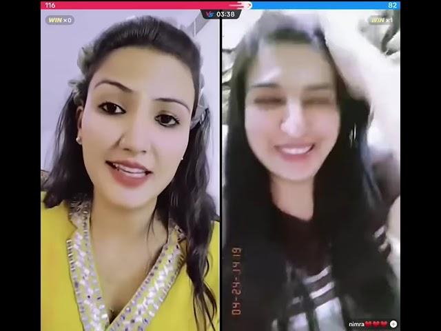 Nimra vs Mariym hot sexy talk on tik tok ! tik tok virla video !! tiktok life