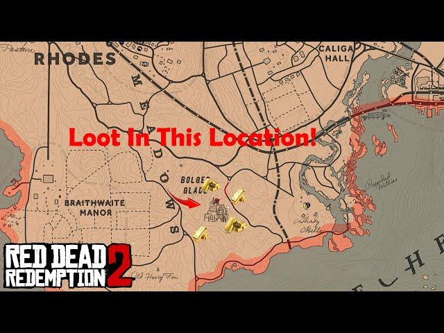 Players Passed this place + 1000 times but missed this loot! - RDR2