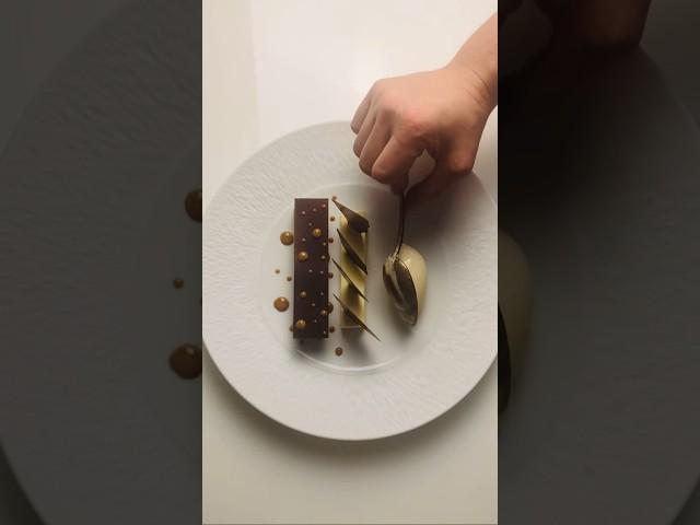 Croustillant café et caramel ‍@michel__baltzer #frenchfood #cheflife #food #chefsecrets #recipe