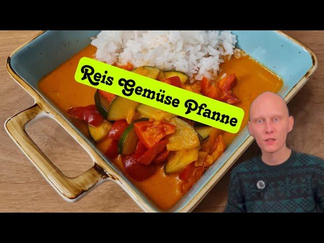 Reis-Gemüse Pfanne | Glocksi was machst du?