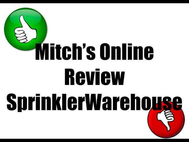 Sprinkler Warehouse Online Review