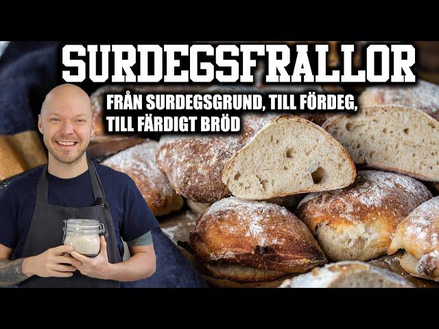 Surdegsfrallor – Baka surdeg från grunden