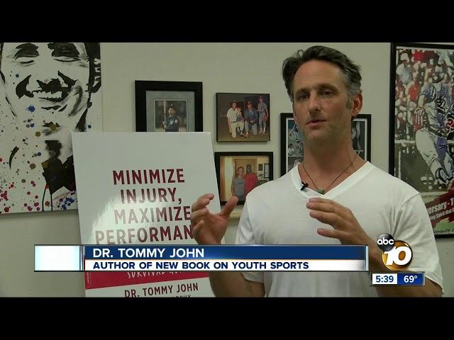 Dr. Tommy John writes book for sports parents