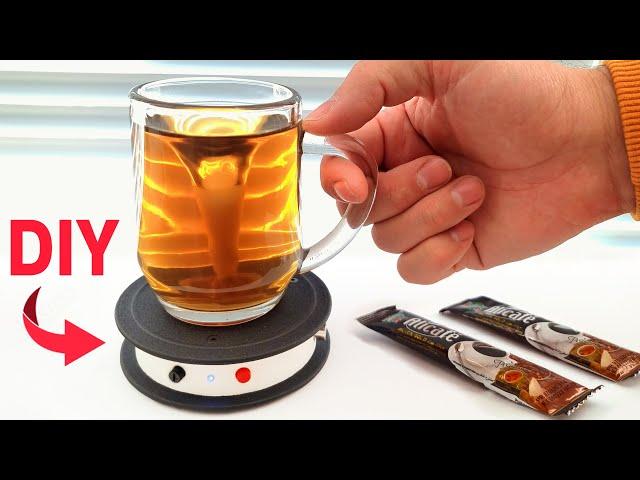 DIY Magnetic Stirrer | How to make a portable Magnetic Stirrer Works with Any Cup/Mug